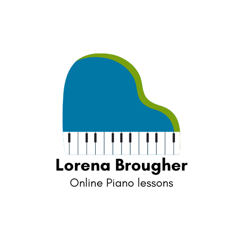 Lorena Brougher: Online Piano Lessons Logo